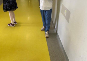 Zajęcia z robotami Photon podczas przerwy