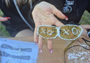 Okulary wykonane długopisem 3d