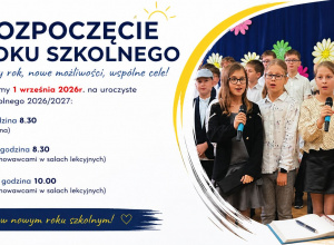 Ropoczęcie Roku Szkolnego 2026/2027